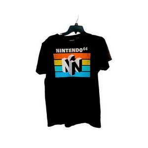 Men’s Nintendo Black T-shirt  Size Medium